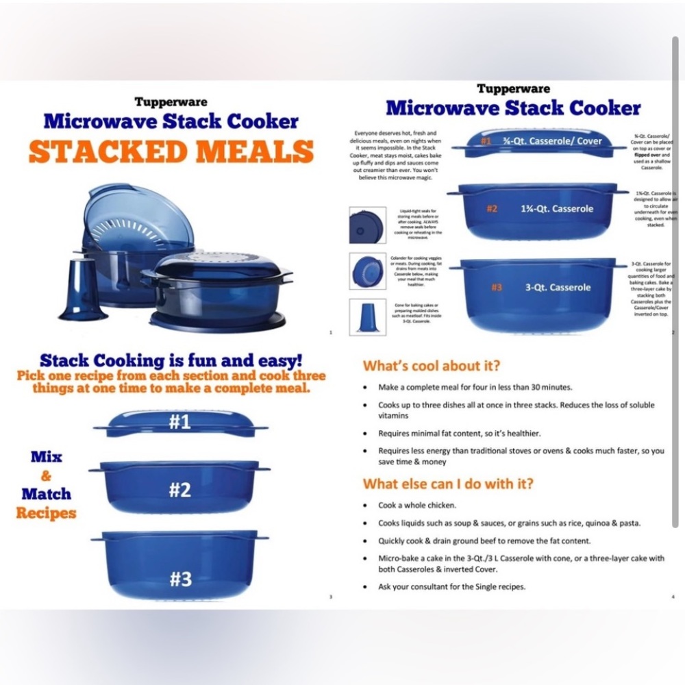 Tupperware TupperWave Stack Cooker - Picture 2 of 3